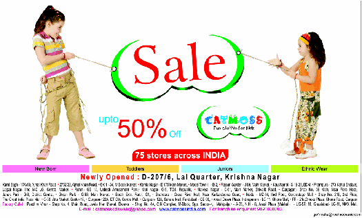 Sale at Catmoss - upto 50% off