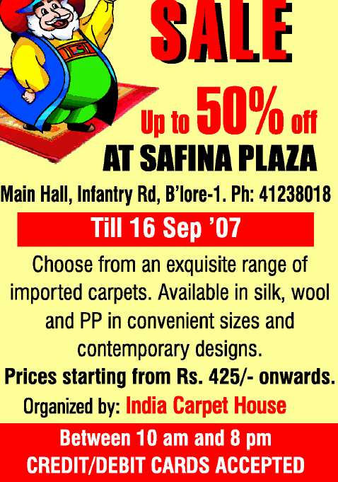 India Carepet House - Upto 50% off