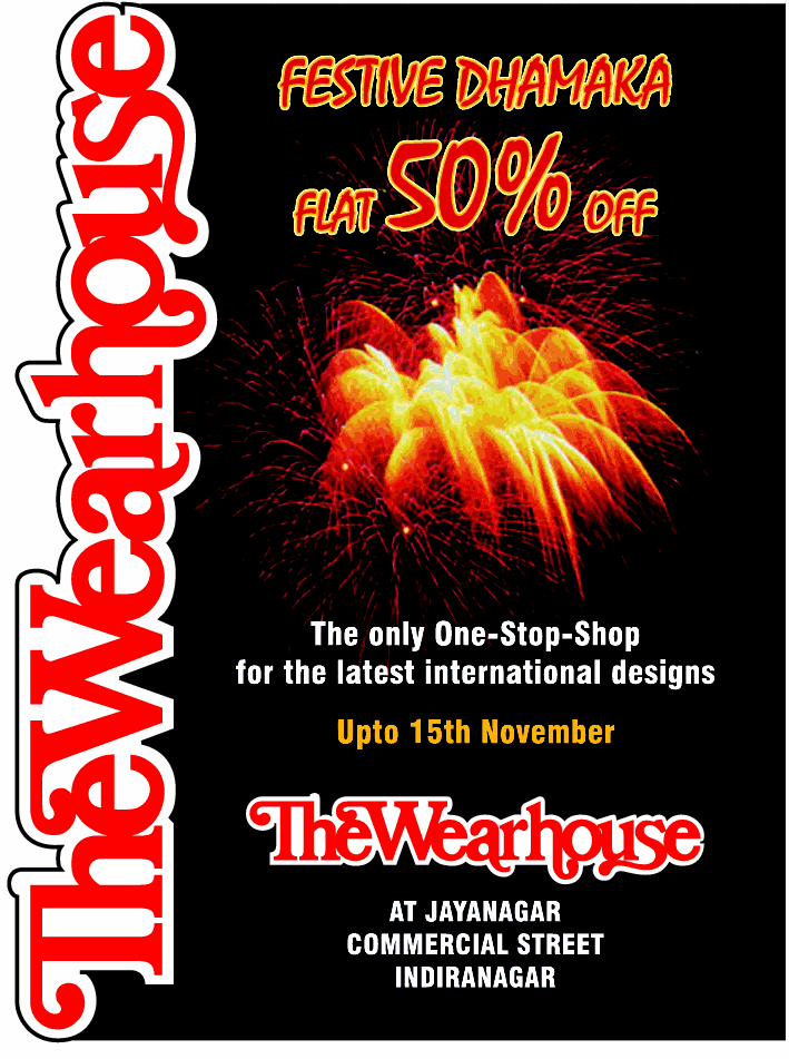 WearHouse - Flat 50% off