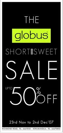 Globus - Upto 50% off