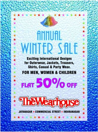 WearHouse - Annual Winter SALE