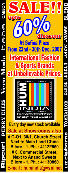 International Fashion & Sports Brands - Upto 60% off